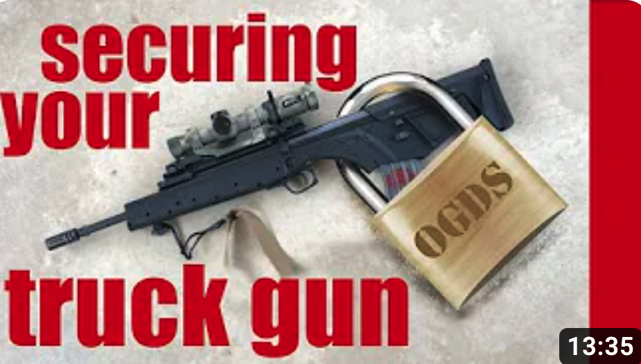 Securing Your Truck Gun
