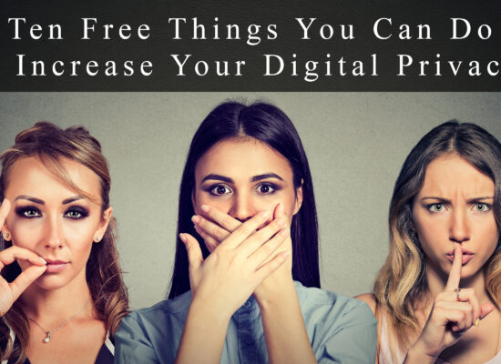 Three girls looking directly at the camera each making a privacy hand gesture to the camera.